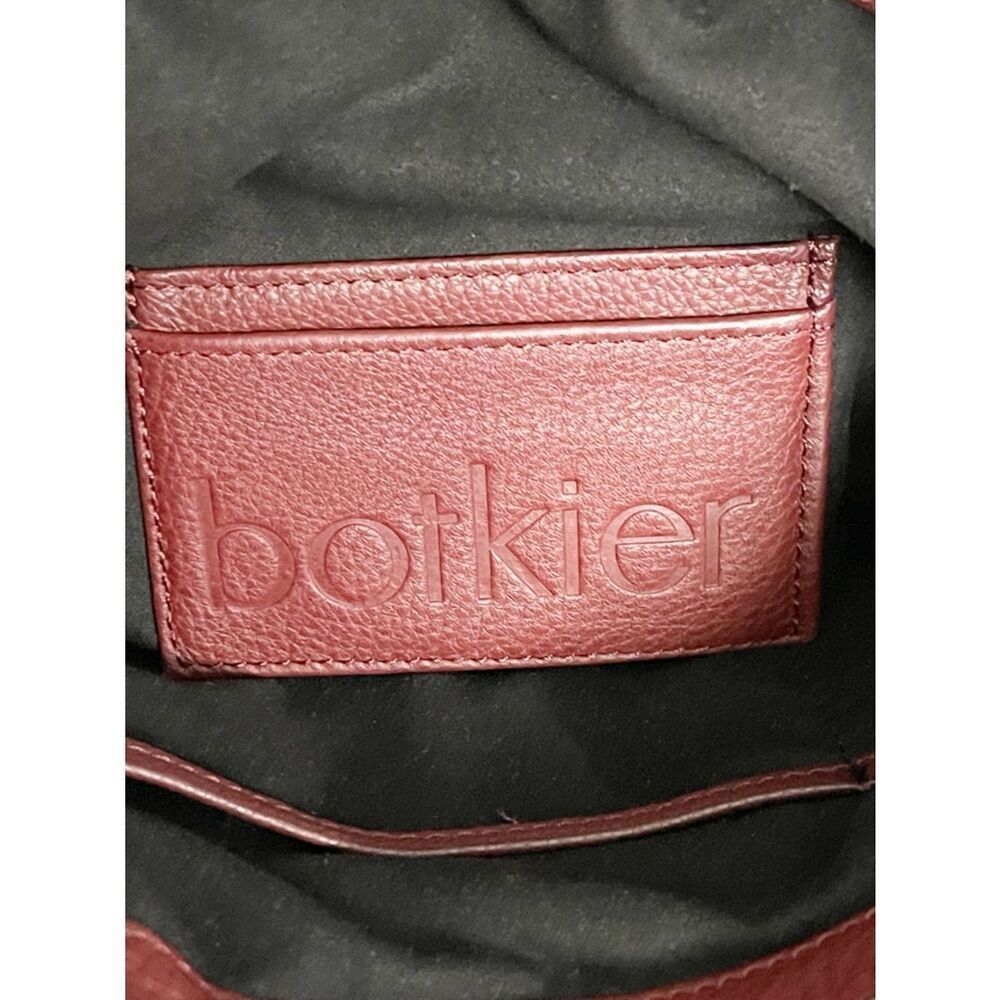 Botkier NohoâStudded Leather Backpack in a rich burgundy merlot shade. - Picture 6 of 8